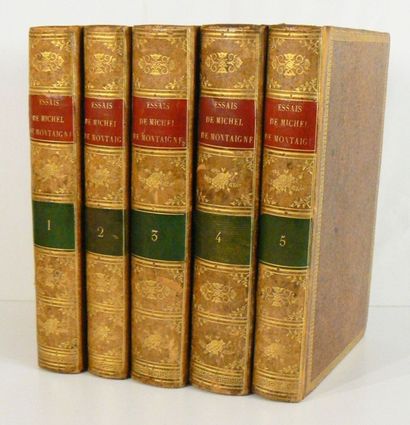 MONTAIGNE (Michel de)
Essais. Nouvelle édition....