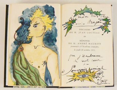 COCTEAU (Jean) & ARAGON (Louis)
Discours...