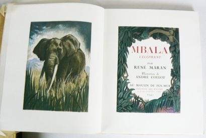 COLLOT (André) & MARAN (René)
Mbala l'éléphant....