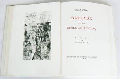 FONTA (Robert) & WILDE (Oscar)
Ballade de...