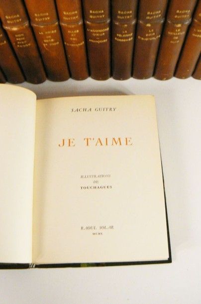 GUITRY (Sacha). (Oeuvres illustrées)
Paris,...