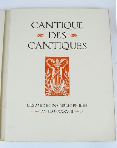 JOU (Louis)
Cantique des cantiques. sl, Louis...