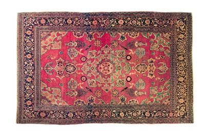 Rare DOROCH carpet, (Khorassan region), (Persia),...