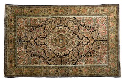 Silk GHOUM carpet (Iran), shah period, mid-20th...
