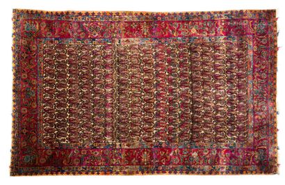 KACHAN silk carpet (Persia), late 19th century
Dimensions:...