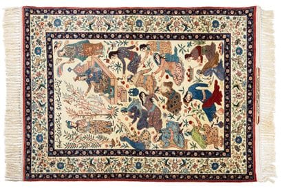 Very fine ISPAHAN SEIRAFIAN rug (Iran), mid-20th...