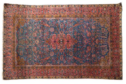 KACHAN silk carpet (Persia), late 19th century
Dimensions:...