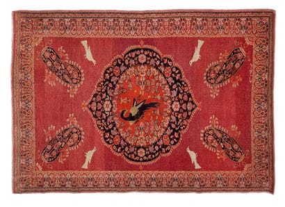 Rare DOROCH carpet (Persia, Khorassan region),...