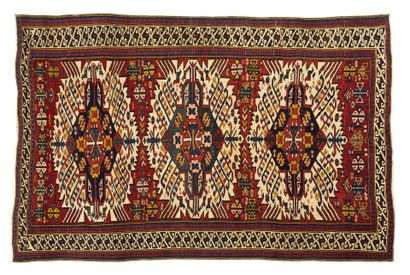 Beautiful DJIWA carpet (Caucasus), late 19th...