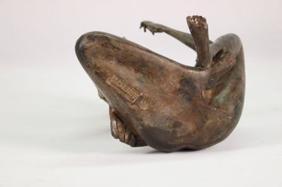 Pierre CHENET (20th century): Bronze subject...