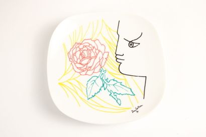 Meeting of porcelains, two of them with a...