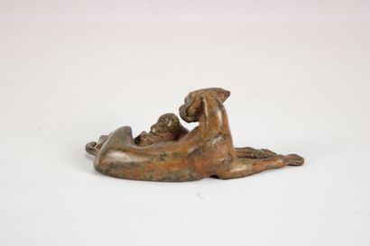 Pierre CHENET (20th century): Hunting bitch...