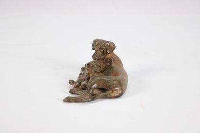 Pierre CHENET (20th century): Hunting bitch...