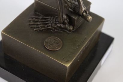 Carl Kauba (1865-1922) after. Vanité: Bronze...