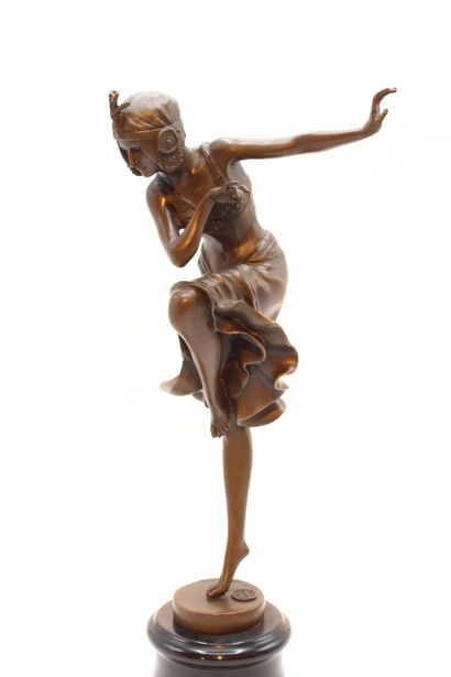 Demeter CHIPARUS (1886-1947), after. Roaring...
