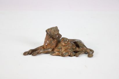 Pierre CHENET (20th century): Hunting bitch...