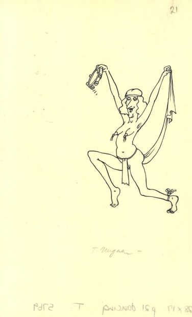 Tomi UNGERER (1931-2019)
The Oriental Dancer...