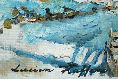 Lucien HAFFEN (1888-1968)
The Vosges in winter
Oil...