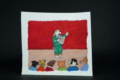 Guy UNTEREINER (1957)
Set of 13 gouaches...