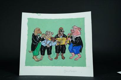 Guy UNTEREINER (1957)
Set of 13 gouaches...