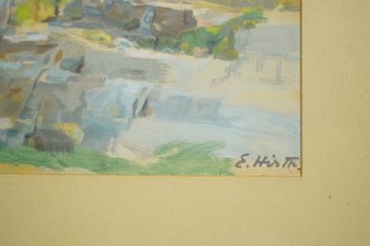 Edouard HIRTH (1885-1980)
Southern Landscape
Oil...