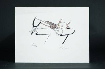 Tomi UNGERER (1931-2019)
The Devil of Strasbourg
Silkscreen...