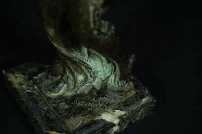 René HETZEL (1902-1972)
Nude woman
Bronze...