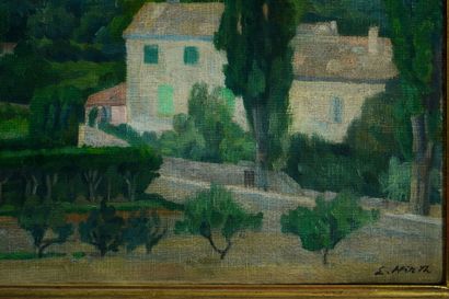 Edouard HIRTH (1885-1980)
Environs d'Avignons
Oil...