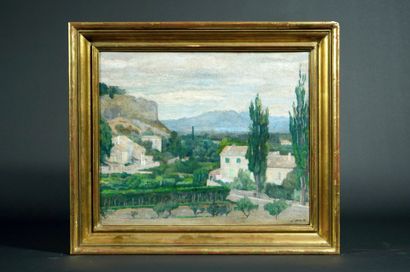 Edouard HIRTH (1885-1980)
Environs d'Avignons
Oil...
