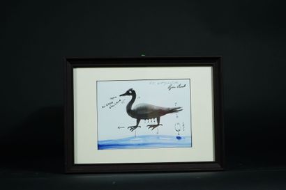 Raymond-Emile WAYDELICH (1938-2024)
Bird
Watercolor...