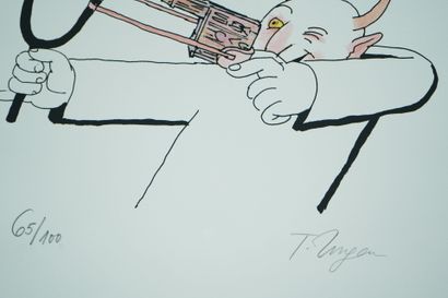 Tomi UNGERER (1931-2019)
The Devil of Strasbourg
Silkscreen...