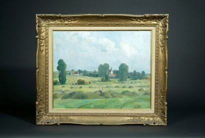 Louis-Philippe KAMM (1882-1959)
Haymaking
Oil...