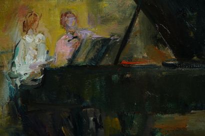 Robert BREITWEISER (1899-1975)
The pianist
Oil...