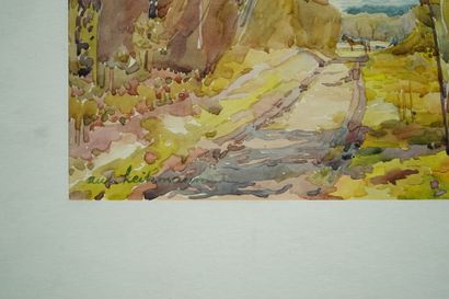 Antoine HEITZMANN (1910-1995)
Forest Road...