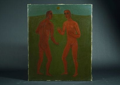 Camille CLAUS (1920-2005)
Jacob's fight with...