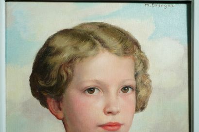 Maurice Ambroise ELHINGER (1896-1981)
Portrait...