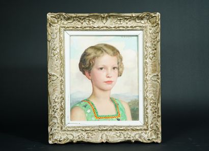 Maurice Ambroise ELHINGER (1896-1981)
Portrait...