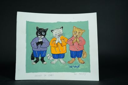 Guy UNTEREINER (1957)
Set of 13 gouaches...