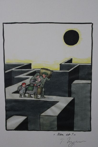 Tomi UNGERER (1931-2019)
Hau ab !
Sérigraphie...