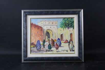 Bruno RETAUX (né en 1947)
Marrakech
Huile...