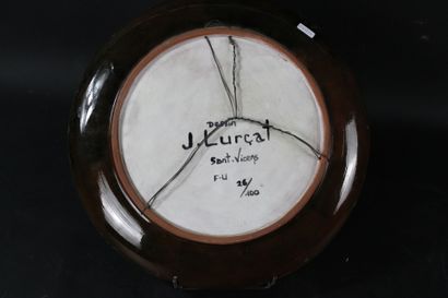 Jean LURCAT (1892-1966) à Saint-Vincens
Assiette...
