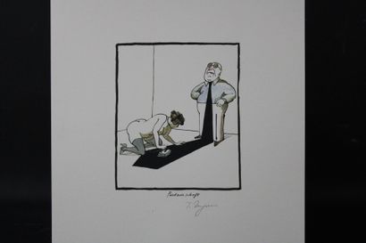 Tomi UNGERER (1931-2019)
Repassage
Sérigraphie...
