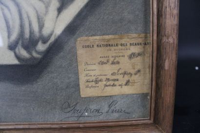 École du XIXe siècle
Bas relief à tête de...