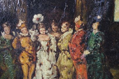 Adolphe MONTICELLI (1824-1886), dans le goût...
