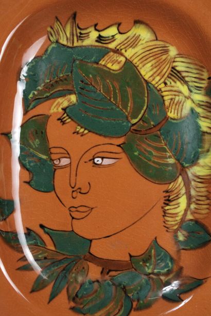 Jean MARAIS (1913-1998)
Tristan 
Plat en...