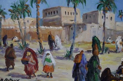 Bruno RETAUX (né en 1947)
Marrakech
Huile...