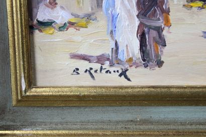 Bruno RETAUX (né en 1947)
Rue marchande de...