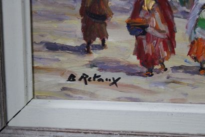 Bruno RETAUX (né en 1947)
Marrakech
Huile...