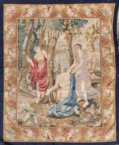 Tapisserie de style Aubusson.
Les métamorphoses...