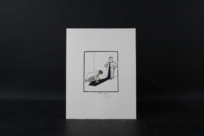 Tomi UNGERER (1931-2019)
Repassage
Sérigraphie...